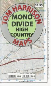 Mono Divide High Country di Tom Harrison edito da Tom Harrison Maps