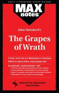 Grapes of Wrath, the (Maxnotes Literature Guides) di Lee Cusick edito da RES & EDUCATION ASSN