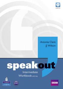 Speakout Intermediate Workbook (with Key) and Audio CD di Antonia Clare, J. J. Wilson edito da Pearson Longman