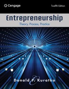 Entrepreneurship: Theory, Process, Practice di Donald F. Kuratko edito da CENGAGE LEARNING