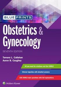 Blueprints Obstetrics & Gynecology di Callahan edito da Lippincott Williams And Wilkins