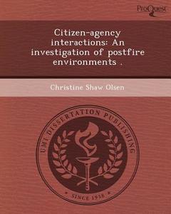 This Is Not Available 004933 di Christine Shaw Olsen edito da Proquest, Umi Dissertation Publishing