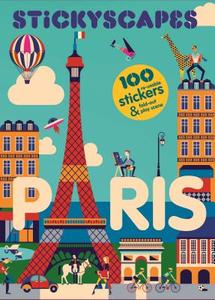 Stickyscapes Paris di Malika Favre edito da Laurence King Publishing