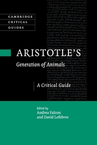 Aristotle's Generation Of Animals di Andrea Falcon edito da Cambridge University Press