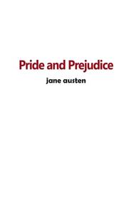 Pride and Prejudice di Jane Austen edito da Paper and Pen