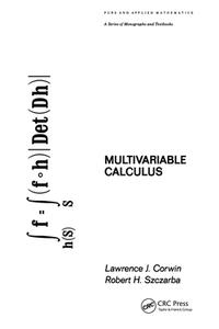 Multivariable Calculus di Lawrence Corwin edito da Taylor & Francis Inc