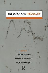 Research and Inequality di Beth Humphries edito da Routledge