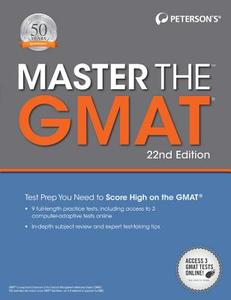 Master the GMAT di Peterson's edito da Peterson's Guides,U.S.