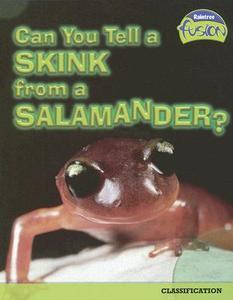 Can You Tell a Skink from a Salamander?: Classification di Anna Claybourne edito da Raintree