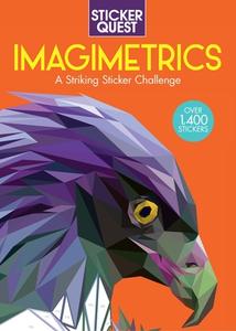 Imagimetrics: A Striking Color-By-Sticker Challenge di Buster Books, Max Jackson, Barbara Ward edito da BES PUB
