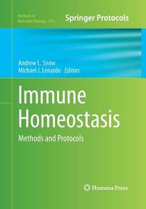 Immune Homeostasis edito da Humana Press