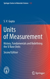 Units of Measurement di S. V. Gupta edito da Springer International Publishing