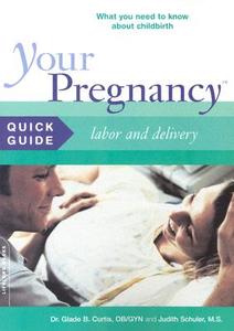 Your Pregnancy Quick Guide: Labor And Delivery di Dr. Glade B. Curtis, Judith Schuler edito da Ingram Publisher Services Us