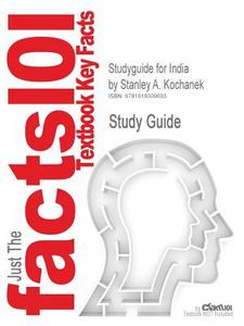 Studyguide For India By Kochanek, Stanley A., Isbn 9780495007494 di Cram101 Textbook Reviews edito da Cram101