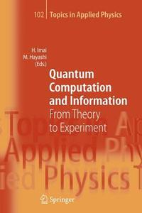 Quantum Computation and Information edito da Springer Berlin Heidelberg