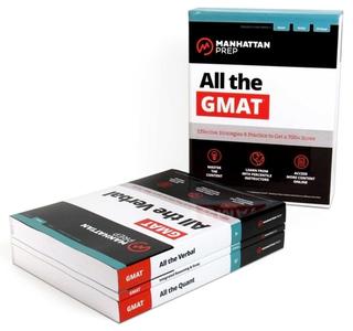 All the GMAT: Content Review + 6 Online Practice Tests + Effective Strategies to Get a 700+ Score di Manhattan Prep edito da Kaplan Publishing