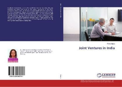 Joint Ventures in India di Renu Gupta edito da LAP Lambert Academic Publishing