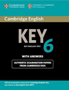 Cambridge English Key 6 Student's Book with Answers di Cambridge ESOL edito da Cambridge University Press