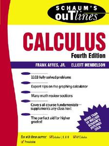 Schaum's Outline Of Calculus di Frank Ayres, Elliott Mendelson edito da Mcgraw-hill Education - Europe