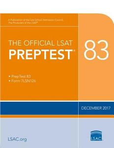 The Official LSAT Preptest 83: Dec. 2017 LSAT di Law School Council edito da LAW SCHOOL ADMISSION COUNCIL
