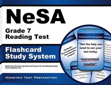 Nesa Grade 7 Reading Test Flashcard Study System: Nesa Exam Practice Questions and Review for the Nebraska State Accountability Test di Nesa Exam Secrets Test Prep Team edito da Mometrix Media LLC