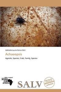 Achaeopsis edito da Salv
