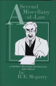 A Second Miscellany-at-Law di Robert Megarry edito da Wildy, Simmonds and Hill Publishing