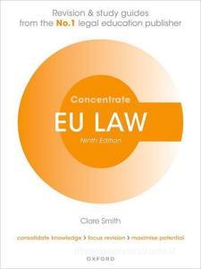 EU Law Concentrate di Clare Smith edito da Oxford University Press