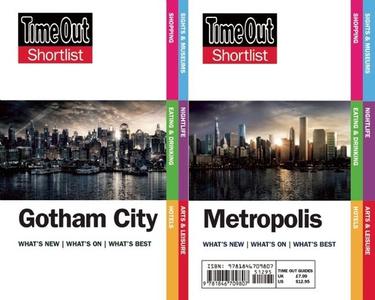 Time Out Shortlist Gotham and Metropolis: Superman Vs Batman Edition di Dan Wallace edito da TIME OUT GUIDES