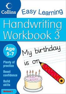 Handwriting Workbook 3 di Collins Easy Learning edito da Harpercollins Publishers