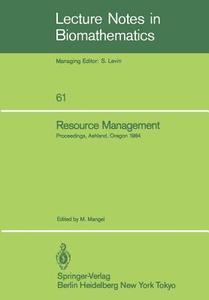 Resource Management edito da Springer Berlin Heidelberg