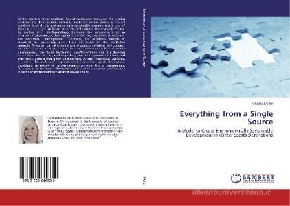 Everything from a Single Source di Viktoria Müller edito da LAP Lambert Academic Publishing