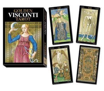 Golden Visconti Grand Trumps di Lo Scarabeo edito da Llewellyn Publications