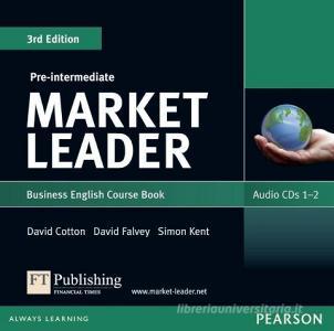 Market Leader Pre-intermediate Audio Cd di David Cotton, David Falvey, Simon Kent edito da Pearson Education Limited