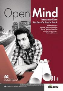 Open Mind.  Student's Book with Webcode (incl. MP3) and Print-Workbook with Key and Audios online di Mickey Rogers, Joanne Taylore-Knowles, Steve Taylore-Knowles, Mariela Gil Vierma edito da Hueber Verlag GmbH