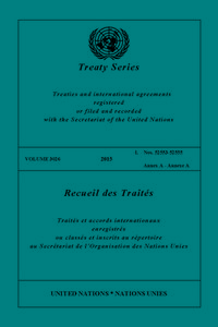 Treaty Series 3026 (English/French Edition) di United Nations Office of Legal Affairs edito da United Nations