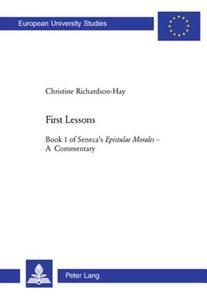 First Lessons di Christine Richardson-Hay edito da Lang, Peter