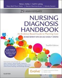 Nursing Diagnosis Handbook di Betty J. Ackley, Gail B. Ladwig, Mary Beth Makic edito da Elsevier LTD, Oxford