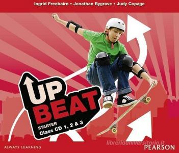 Upbeat Starter Class Cds (3) di Ingrid Freebairn, Judy Copage, Jonathan Bygrave edito da Pearson Education Limited