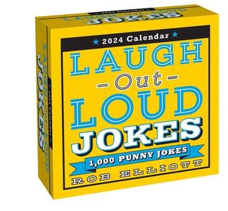 Laugh-Out-Loud Jokes 2024 Day-to-Day Calendar di Rob Elliott edito da Andrews McMeel Publishing