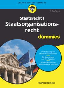 Staatsrecht I Staatsorganisationsrecht Fur Dummies 2e di T Heinicke edito da Wiley-VCH Verlag GmbH