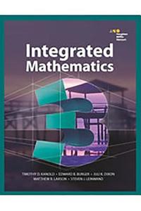 Hmh Integrated Math 3: Student Edition 2015 edito da HOUGHTON MIFFLIN