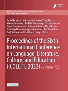 Proceedings of the Sixth International Conference on Language, Literature, Culture, and Education (ICOLLITE 2022) edito da ATLANTIS PR