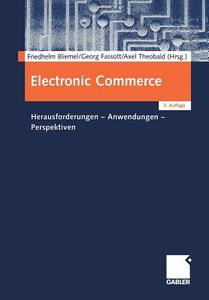 Electronic Commerce edito da Gabler Verlag