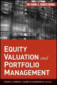 Equity Valuation and Portfolio Management di Frank J. Fabozzi edito da John Wiley & Sons