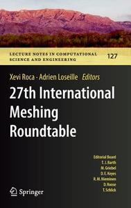 27th International Meshing Roundtable edito da Springer-Verlag GmbH