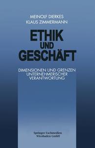 Ethik und Geschäft edito da Gabler Verlag