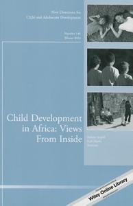 CAD146 Child Development in Af di Cad edito da John Wiley & Sons