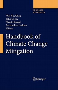 Handbook of Climate Change Mitigation edito da SPRINGER NATURE