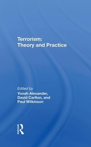 Terrorism/h di Lewis M Alexander edito da Taylor & Francis Ltd